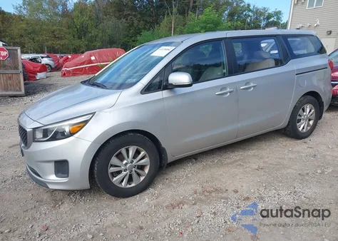 2015 Kia Sedona L из США, поврежденный, VIN KNDMA5C16F6020761